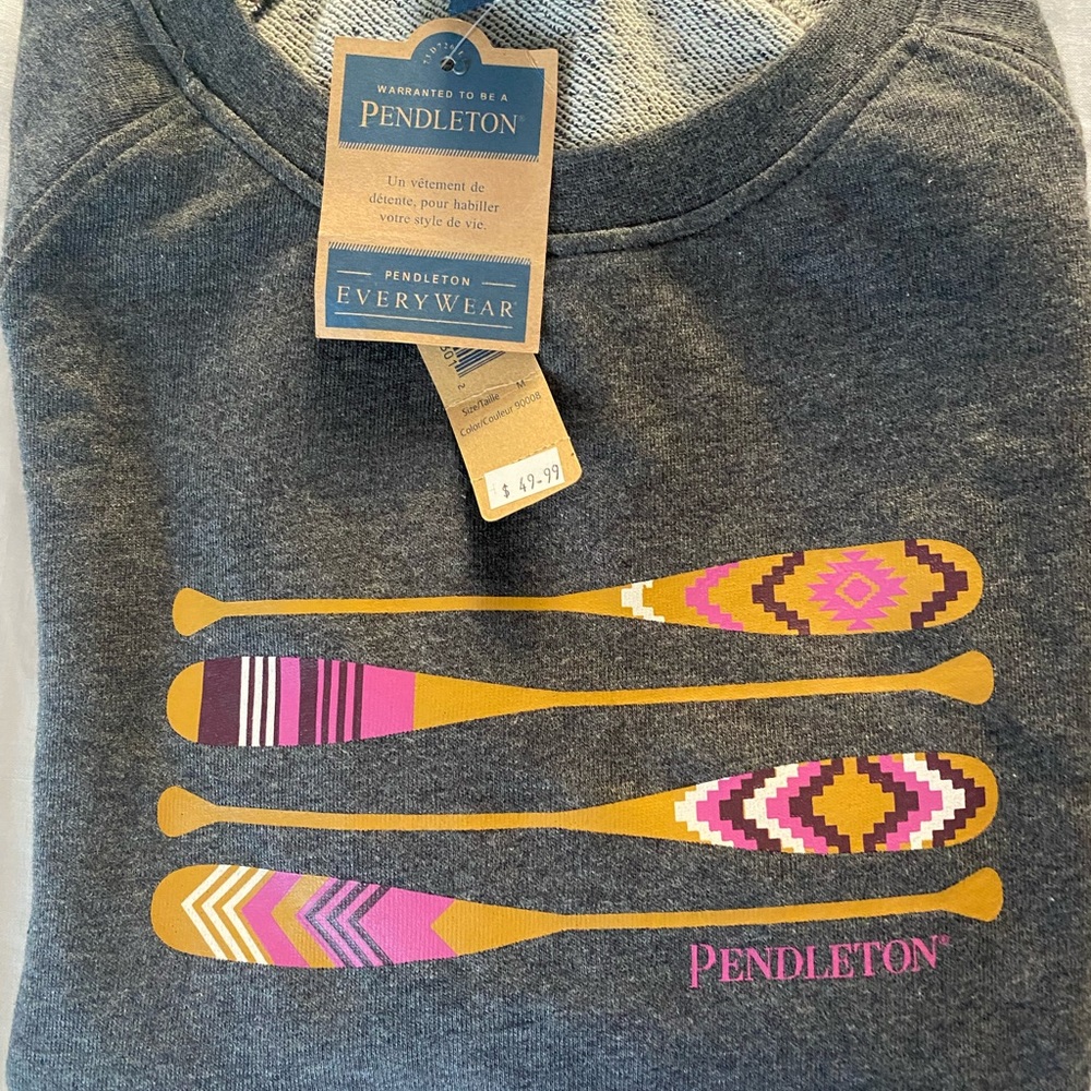 Pendelton Grey Sweatshirt